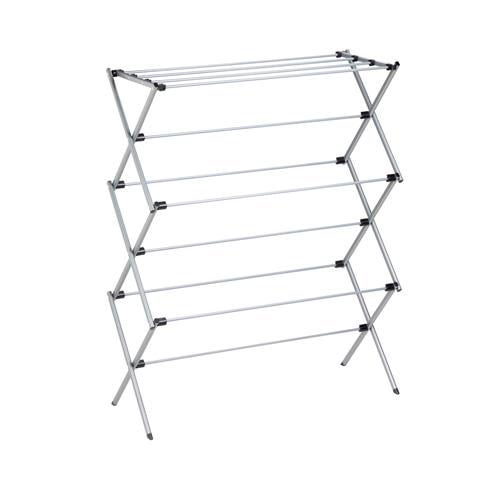 Mainstays Silver Deluxe Knockdown Metal Drying Rack 